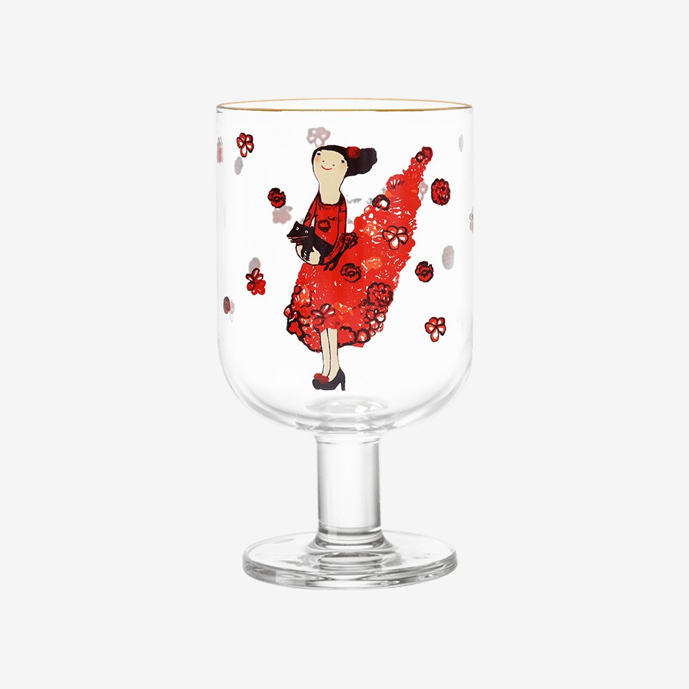 [Goblet] A road of roses