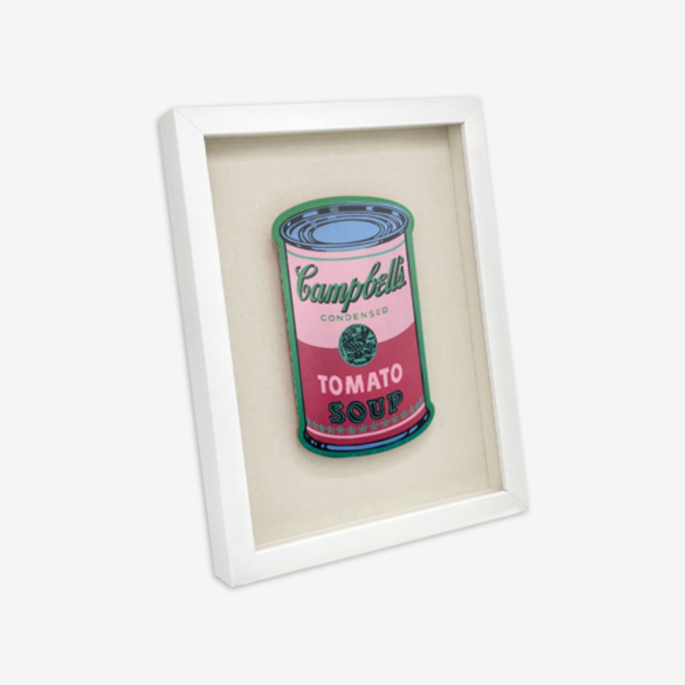 [FRAME] COLORED CAMPBELL&#039;S SOUP CAN, 1965 (RED &amp; GREEN)