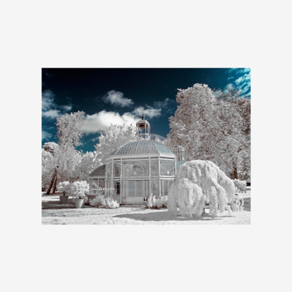 The Glass House by Eiffel-Gradignan - Infrared Photography
