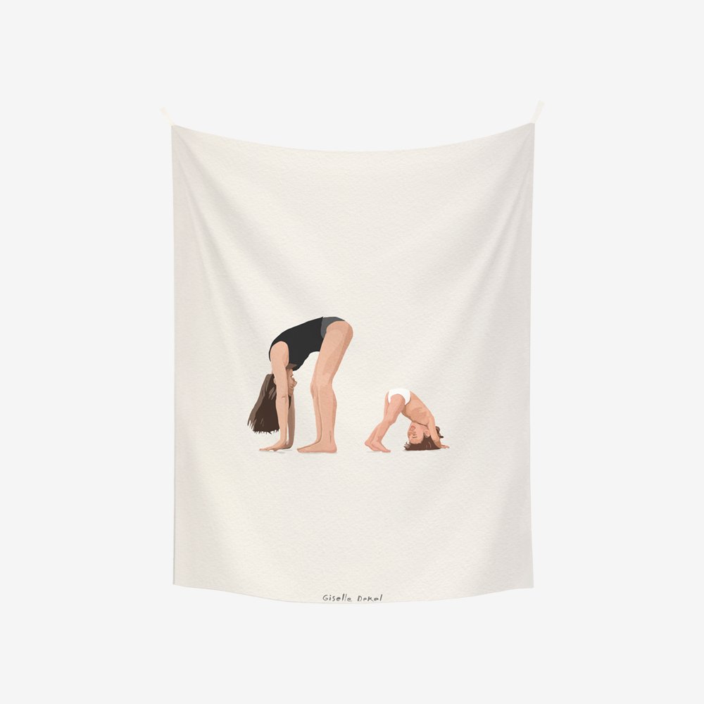 [FABRIC POSTER] Mother daughter