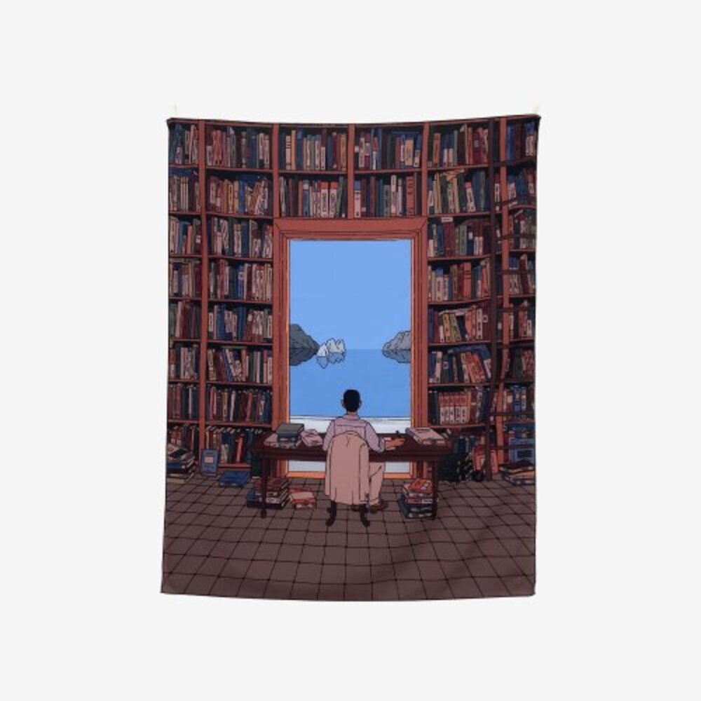 [FABRIC POSTER] A Library by the Tyrrhenian Sea