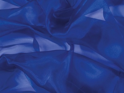 CRYSTAL ORGANZA COBALT