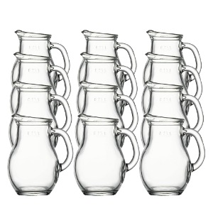 [12P세트] 파사바체 비스트로 저그 피처 Pasabahce Bistro Jug Pitcher 250ml