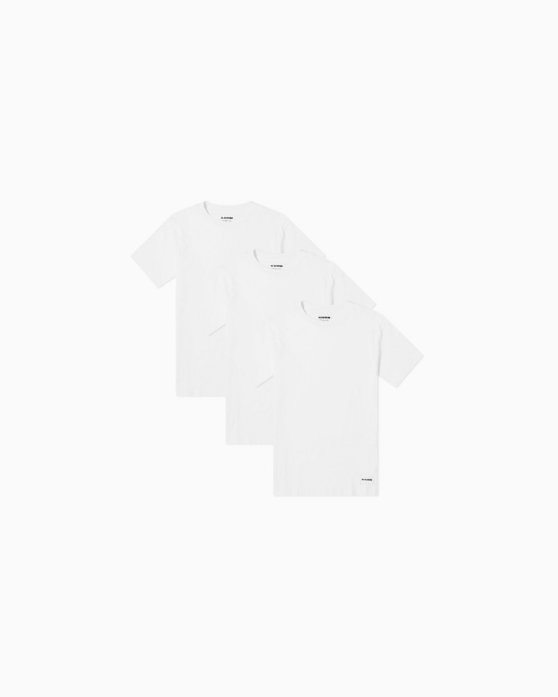 Jil Sander, Crew neck Basic Tee - 3pair