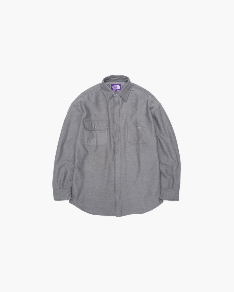 NT3151N Cool-Max Cotton Heavy Shirts - Grey