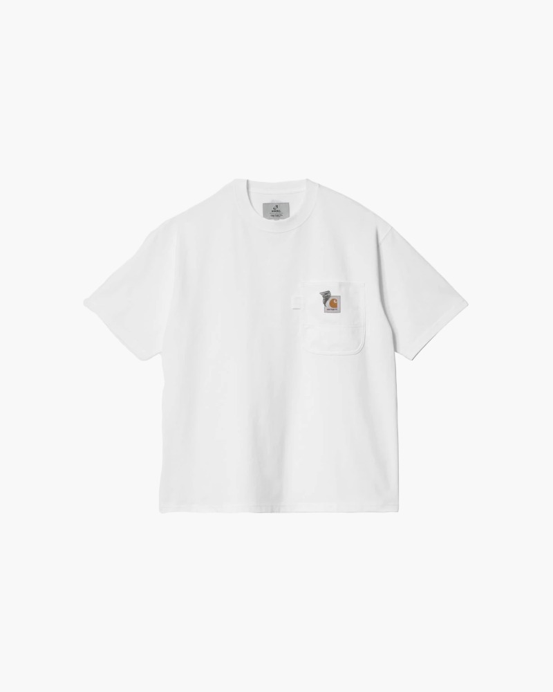 Invincible S/S Pocket T-Shirt - White