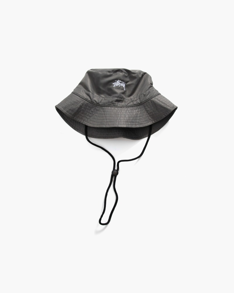 Metalic Bucket Hat - Grey