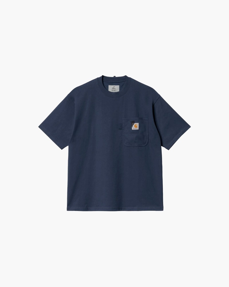 Invincible S/S Pocket T-Shirt - Navy