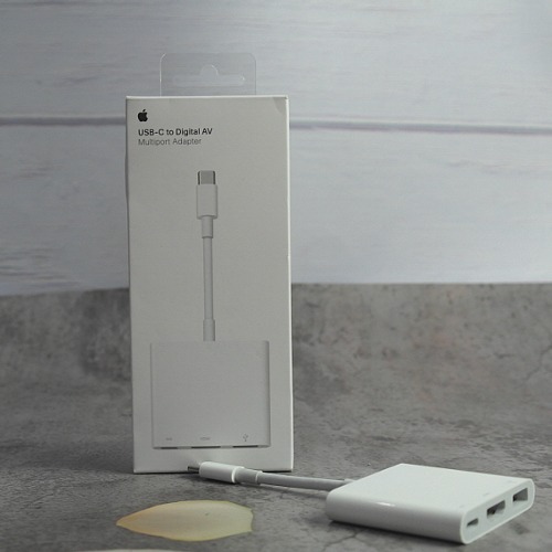 [IT리퍼비시/박스없음] 애플 A2119/USB-C TO Digital AV Multiport Adapter 포트/USB-C/HDMI/USB/맥지원/즉시사용OK