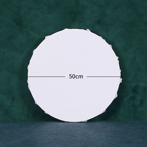 노리프렌즈 만들기재료 - 캔버스천액자 원형 50cm 미술 공예 재료