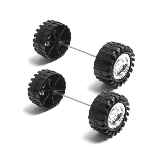노리프렌즈 만들기재료 - 자동차바퀴세트 소 3X6.5cm 20세트