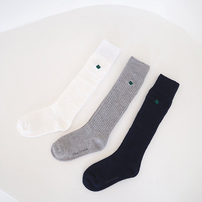 클로버 니삭스 - socks (3종1set)