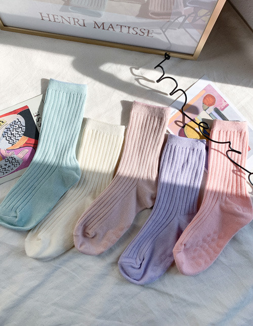 파스텔 양말(5종set)-socks