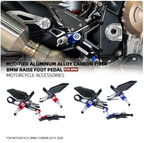 BMW 2020-2024 S1000RR M1000RR S1000R M1000R 백스텝 오토바이 튜닝 부품