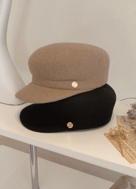 [블랙프라이데이] 포에니 마도로스 hat (2color) *울100%*