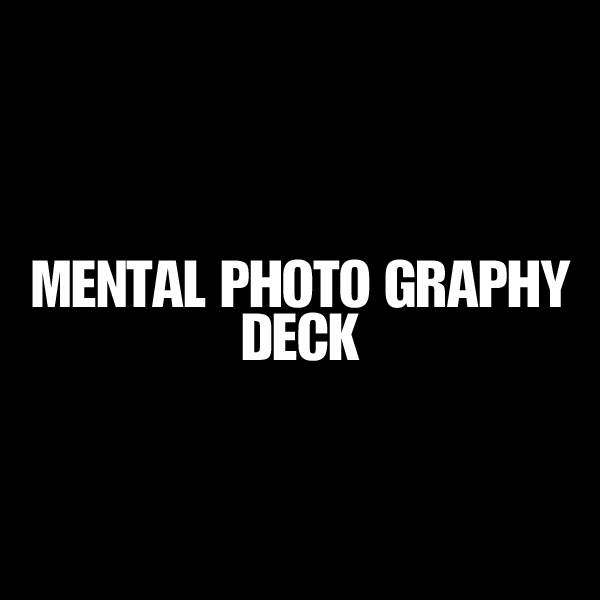 비앤비매직(BNBMAGIC) - 멘탈포토그래피덱(Mental PhotoGraphy Deck)[카드마술/클로즈업/트릭카드]