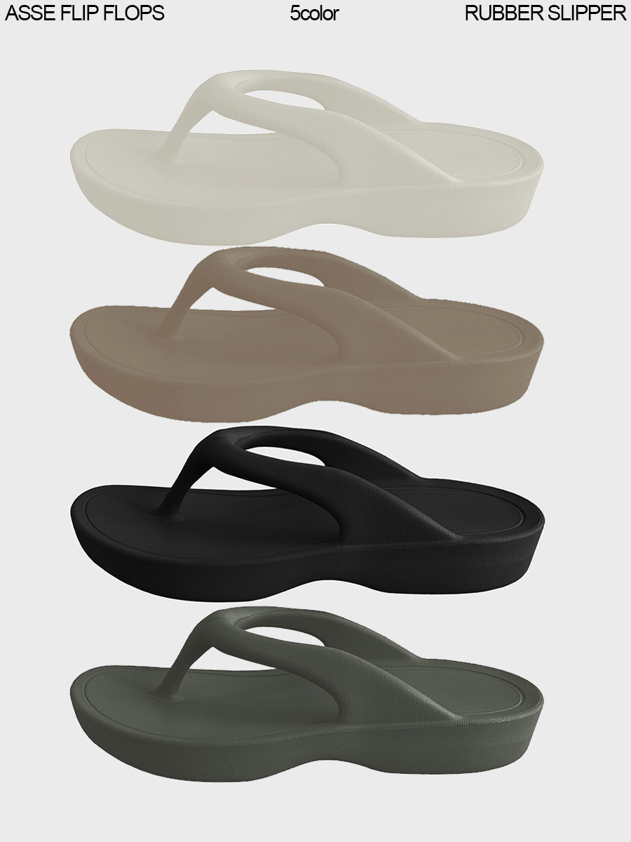 [베스트 재진행] Asse flip flop (5color)