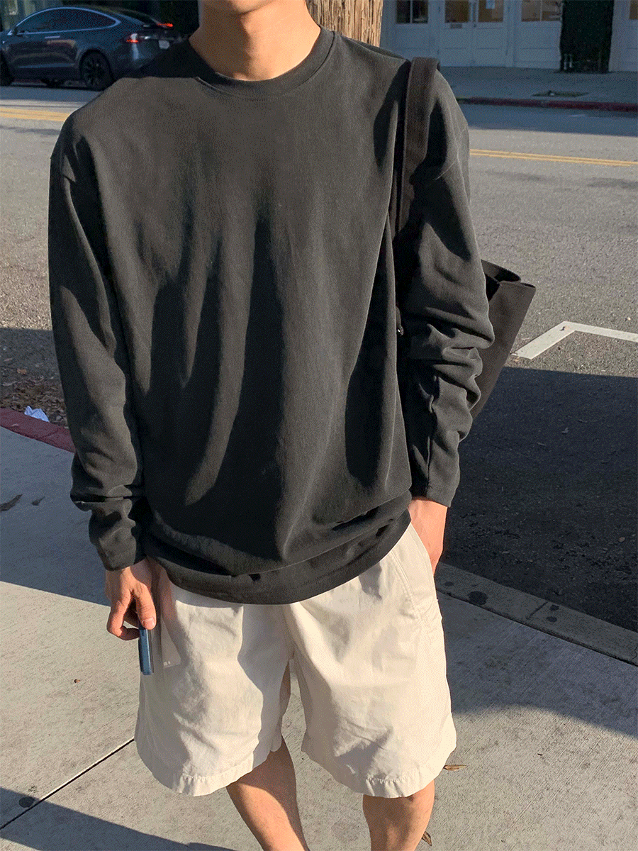[LA] 유스 피그먼트 롱슬리브 티셔츠