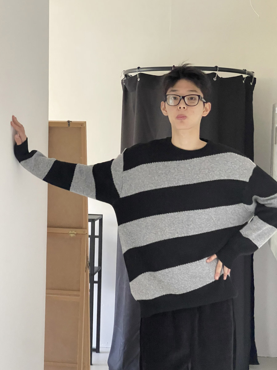 [Wool] Jud stripe knit (3color)