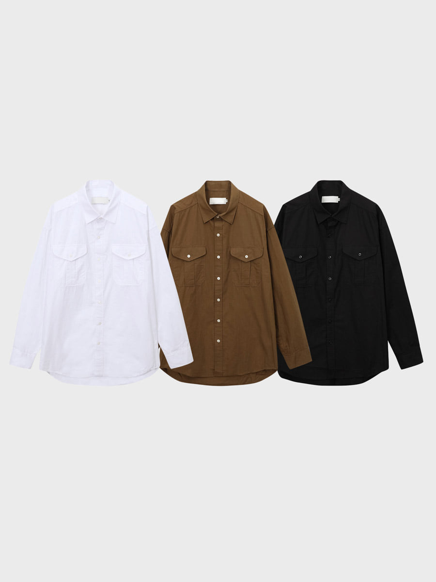 West two pocket shirts (3color)