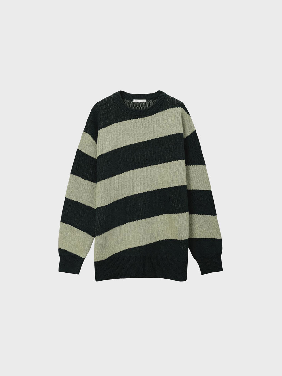 [Wool] Jud stripe knit (3color)
