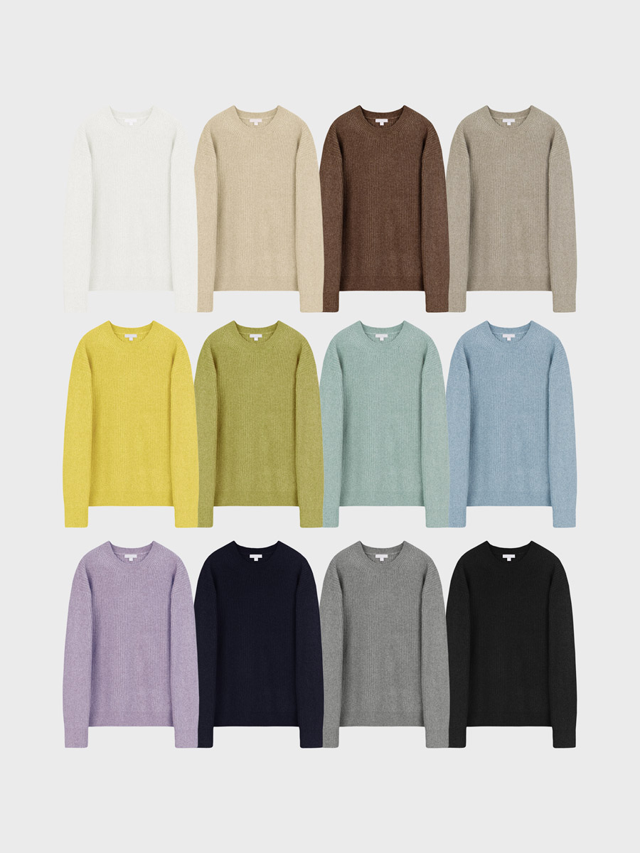 [Wool] Modint round knit (12color)
