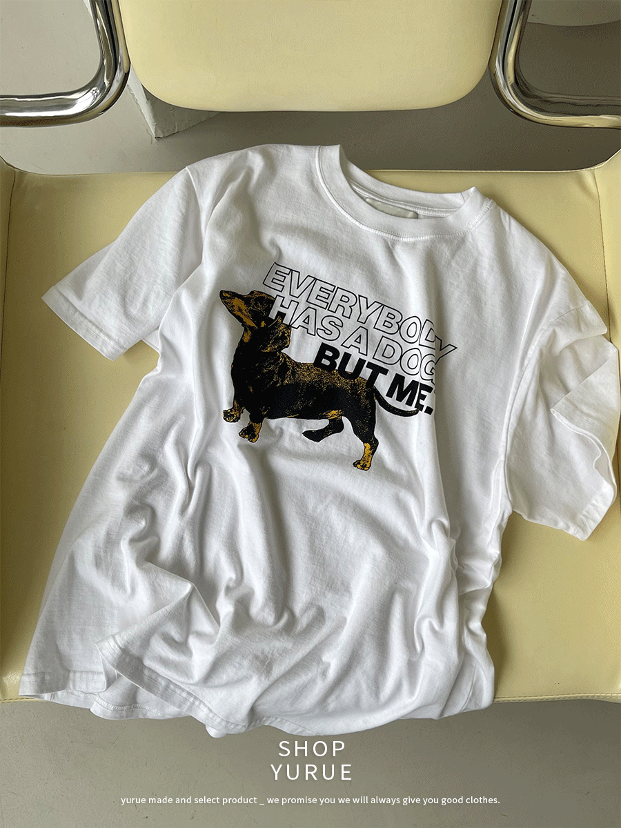 Screen dog printing T (1color)