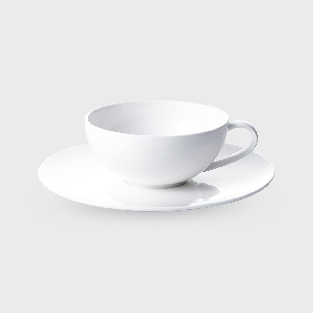 [화이트블룸] Origin Teacup / Saucer