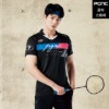 ST-1566 남성용 볼링 티셔츠 (BLACK/PINK/BLUE)