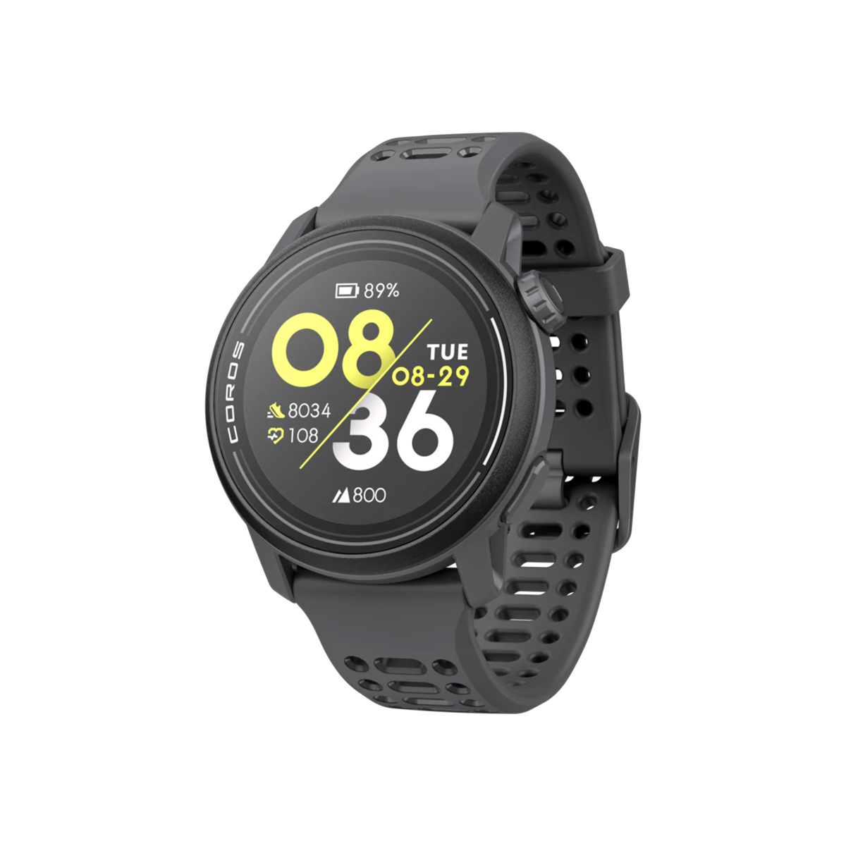 코로스 페이스 3 블랙 실리콘 밴드 GPS Sports Watch 스마트 워치