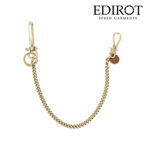 [에딜롯 브라스 월렛 체인] EDIROT - BRASS WALLET CHAIN (TAN)