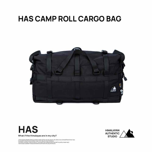 [하스 캠프롤 카고백] HAS EQUIPMENT - HIKER CAMP ROLL CARGO BAG (2COLOR)