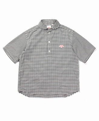 DANTON Pullover Oxford Gingham Shirt