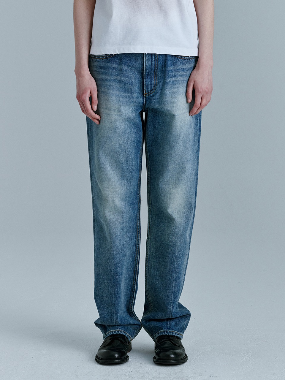 CLASSIC DENIM PANTS_blue