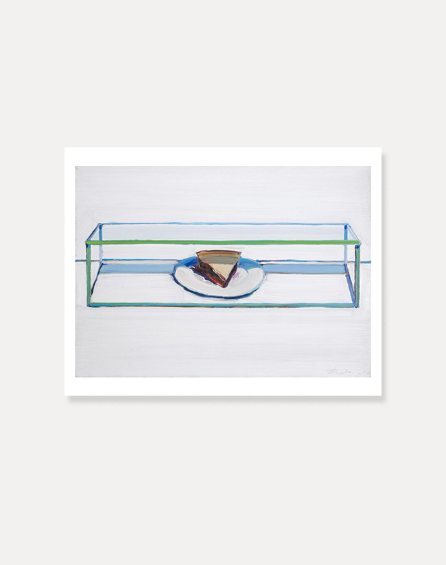 [웨인티보] Wayne Thiebaud — CAGED PIE   35.5 x 28 cm 