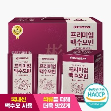 프리미엄 국산 백수오 빈 70ml×30포 1박스