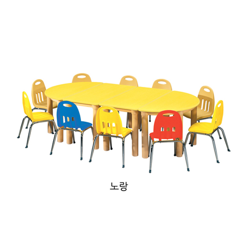 B2s 칼라노랑책상(의자별매)