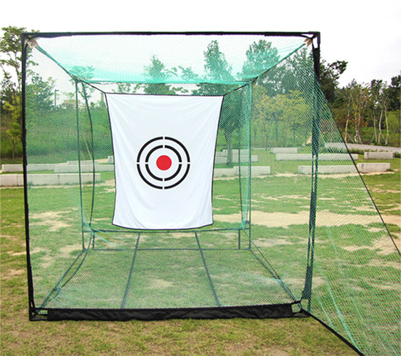 GP 굿샷 스윙네트(2.4m x 2.4m x 2.4m) 20mm프레임 골프 스윙연습용품/착불상품