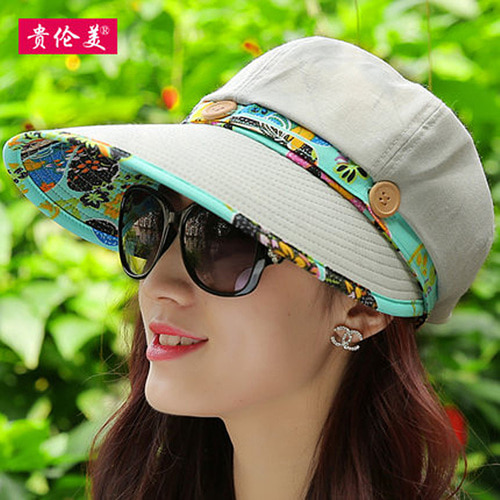 [해외]직구 여성 태양 자외선 차단 패션 모자