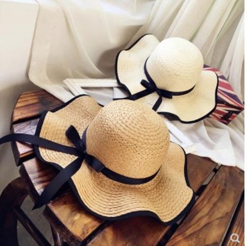 [해외] 핫신상 자외선차단 모자 썬캡 캐쥬얼 여름휴가 바닷가 여행모자 패션모자 2개묶음