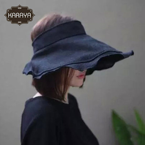[해외]직구 KARAYA 여성 패션 여름 자외선 차단 썬 캡 모자