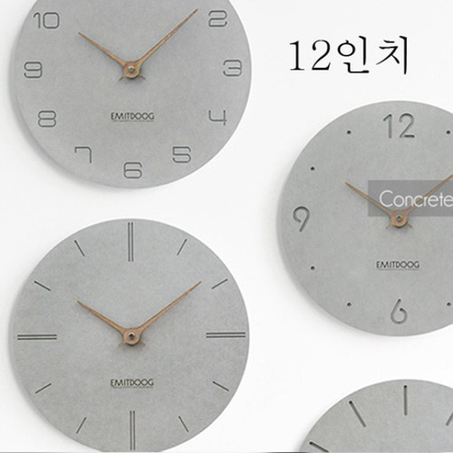 [해외] TOP신상 패션 캐주얼 벽시계 미니얼 아이디어 복고풍 가정용 시계