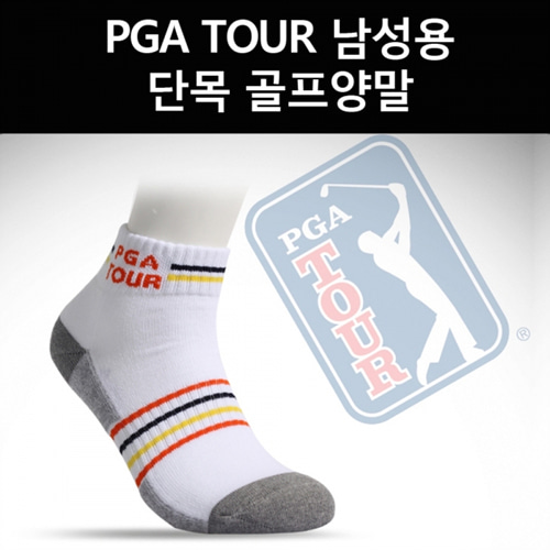 GP PGA TOUR 남성용 단목 골프양말