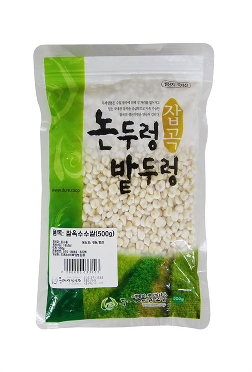 Dch 두레생협 찰옥수수쌀(500g)-묶음배송(10가능)