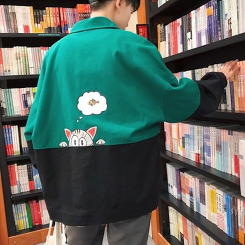 [해외] 신상 재킷 남성 봄 가을 커플룩