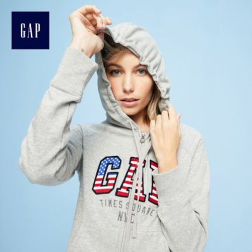 [해외] GAP 로고 별과 줄무늬 스웨터 여성용