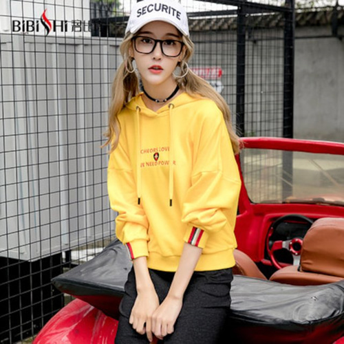 [해외] 노란색 스웨터 여성 2018 봄과 가을 신상