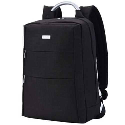 [해외] 컴퓨터 가방 비즈니스 남성과 여성 패션 캐주얼 어깨 가방 배낭 노트북 가방-블랙 15