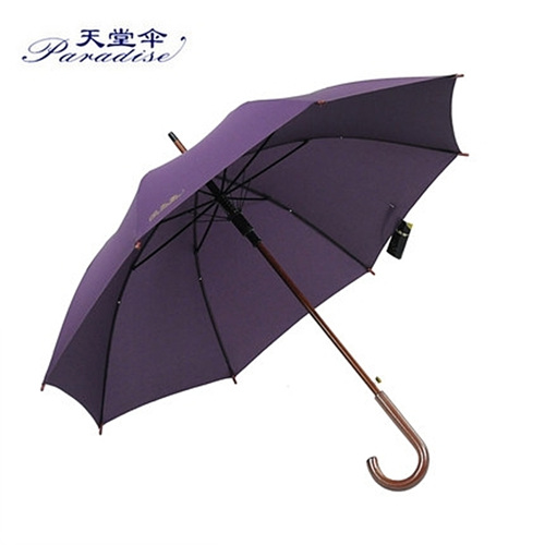 [해외]직구 단단한 나무 손잡이 비즈스 장 우산