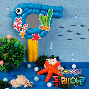 B2s 플레이콘 물고기손거울(5인용)